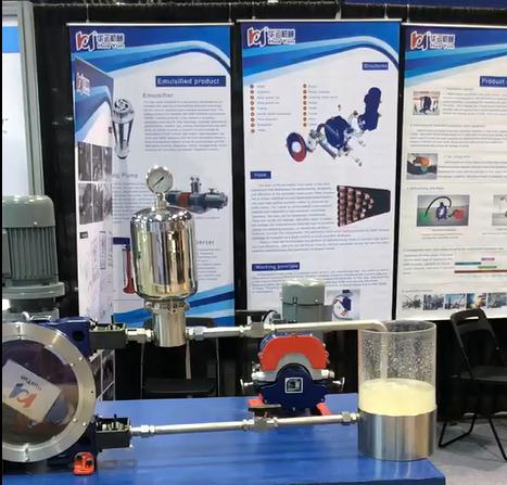 Huayun Hose Pump appears in THE Us Exhibition